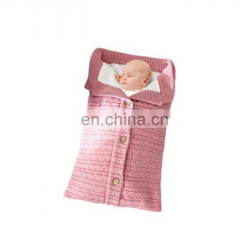 Wholesale Luxury Acrylic Knitted Kids Baby Children Super Soft Blanket Throw For Sofa Chair