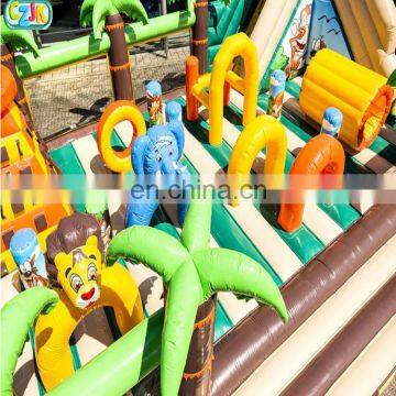 Amazon Forest Lizard Amusement Jungle Theme Park Castle Inflatable Fun City photo-4