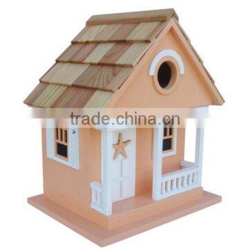 Custom Decoration Wooden Wall Mounted Birdhouse