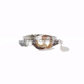 WWW0307 Factory wholesale agate beaded jewelry druzy bracelet