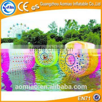 Colorful smash water walking ball for sale, water roller ball price