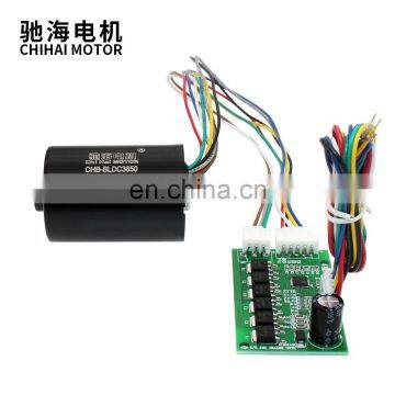 Chihai Motor CHB-BLDC3650 DC 24V 8300rpm External Drive Required 36mm dc Brushless Motor for Office Automation