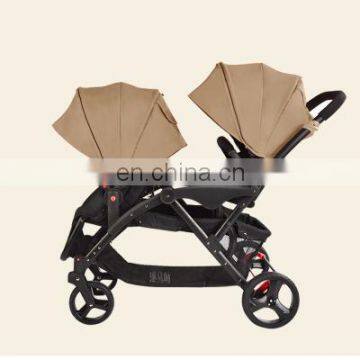 Modern Electric Can See Multi Functional Baby Twin Stroller