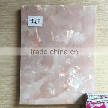 Mable pvc sheet wooden board veener