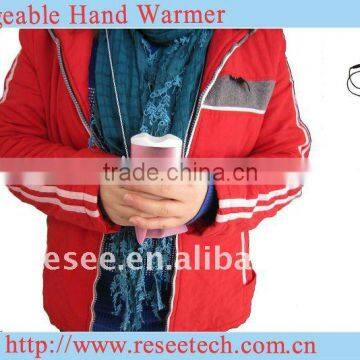 Metal Reuseable USB Rechargeable Hand Warmer