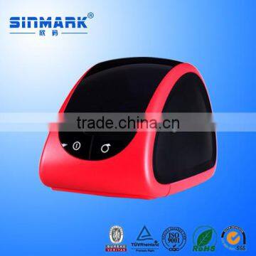 Portable mini Cute colorful two in one lable and ticket thermal printer