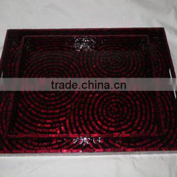 Mother of Pearl Serving Trays photo-2