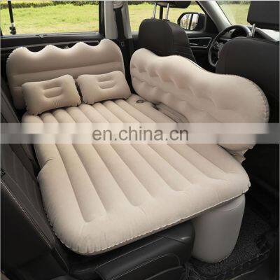 New Hot Sell PVC Flocking Inflatable Mattress Car Air Bed