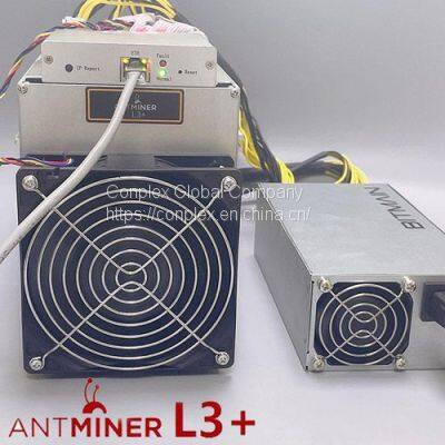 Antminer L3+ L3++ 504Mh/s 580Mh/s With Power Supply Blockchain Miner Litecoin ASIC Hashboard Mining