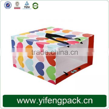 Hot sale custom made full color printing paper bag