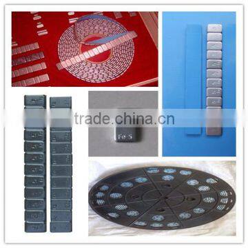 High Quality black Adhesive Wheel balance Weights For Tire Balancing