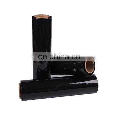 HOT SALE black LLDPE Stretch Film  Pallet Wrap Film high quality strech wrap