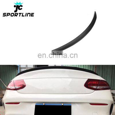 Carbon Fibre C205 Rear Wing Spoiler for Mercedes Benz C205 C200 C300 C350 C43 W205 C63 AMG Coupe 15-17