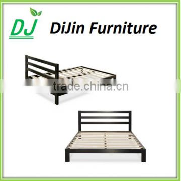 Cheap Honey Adult wood double bed designs