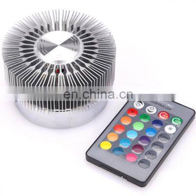 High-power LED chip RGB colorful sun flower wall lamps for decoration