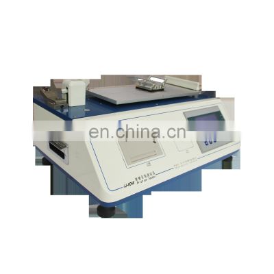 Plastic Film High Accuracy Coefficients of Friction Tester