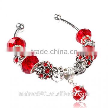 2015 fancy european fashion wholesale bead bracelet