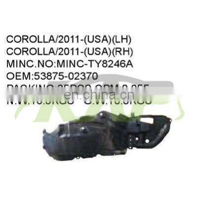 For Toyota 2003-05 Corolla Middle East Inner Fender 53875-02370 Fender Flares Inside Fender Wheel Wells Liners photo-2