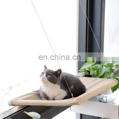 High Quality Canvas Modern Luxury Mounted Bed Seat Hanging Perch Cat Hammock Window