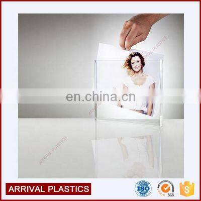 PMMA Magnetic Two Piece Thickness Acrylic 8x10 Frame Block photo-5