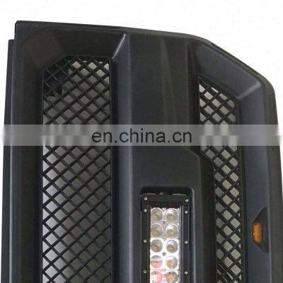 2015-2017 F150 Upper+bumper Black Aluminum Car Front Grille photo-3