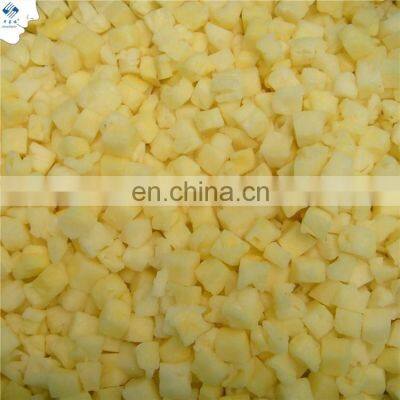 Sinocharm Sweet Direct Sales Frozen IQF Pineapple Diced/Sliced/Chunks