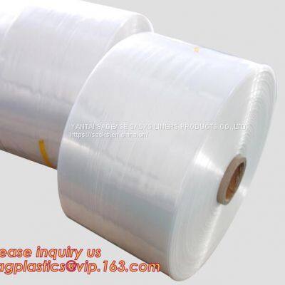 POF Shrink Film For Wrapping Food Products With Fully New Plastic Film LLDPE Wrap, Lay Flat Tubing,Produce Roll, Tube photo-2