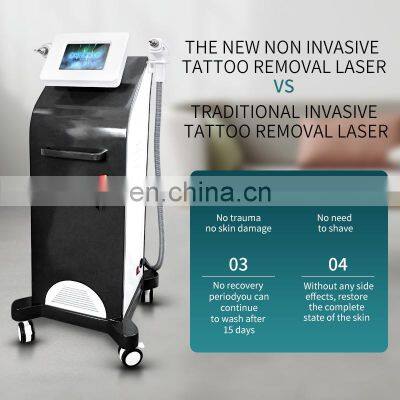 Non Invasive Tattoo Removal Laser Instrument Double Head Q Switch ND Yag Laser Machine Eyebrow Pigment Removal Beauty Instrument photo-5