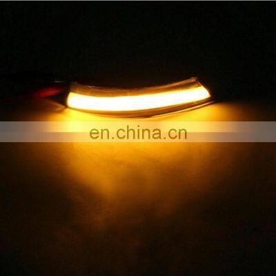 2X Dynamic Wing Mirror LED Indicator Turn Signal Light For Ford Focus Mk2 Mk3 4 photo-4