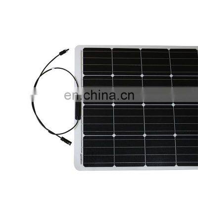 100W-400W 16V Semi-flexible Monocry Stalline Cell Portable Solar Panel for 12V Battery photo-4