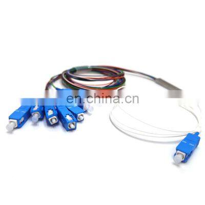1x8 PLC-сплиттер SC/UPC-сплиттер миниатюрный оптический волоконный PLC-сплиттер photo-2