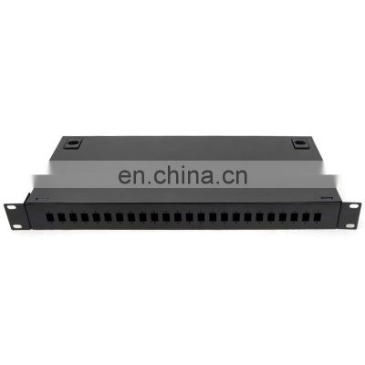 Factory supplier otb rackmount 24 core FMS LIU FOPP 1u rackmount enclosure