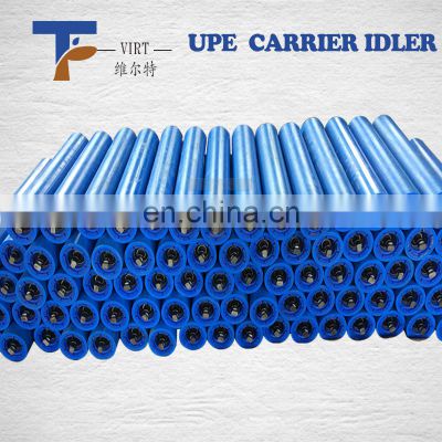 portable plastic gravity rollers, belt conveyor carrying idler