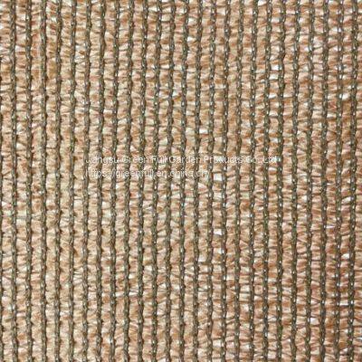 High Quality 340gsm 3*50m Beige HDPE Woven Fabric Knitted Sun Shade Cloth Net Carport photo-3