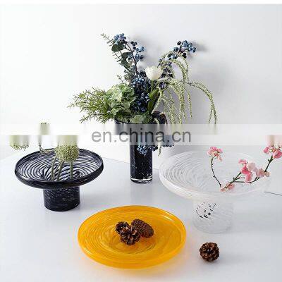 Modern Luxury Transparent Clear Home Decoration Accessories Glass Flower Vases photo-3