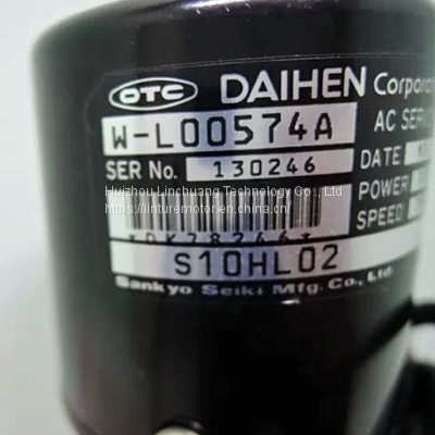 Sankyo OTC DAIHEN W-L00574A S10HL02 100W Power Industrial Motor