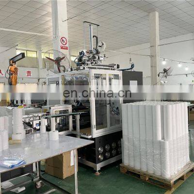 UR420S Automatic Nonstop 4 Rotary Shaft Adhesive Sticker Label Turret Rewinding Machine Equipment With Paper Core Feeding photo-3