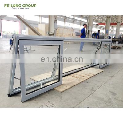 Aluminum glass windows awning window