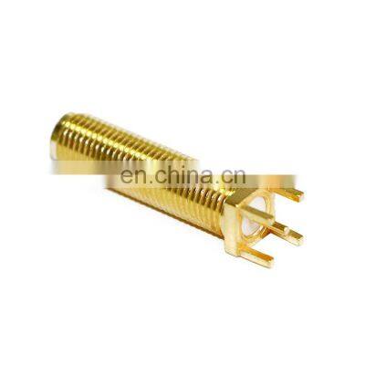 28.5mm PCB SMA Connector, SMA-KE RF Coaxial SMA Female Connector