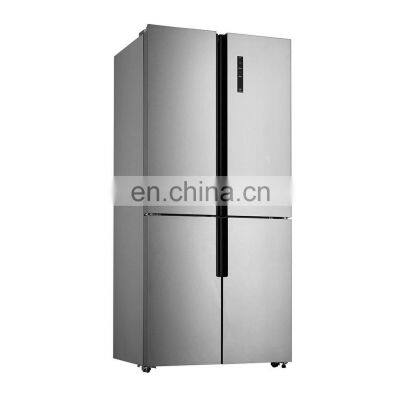 492L Best Quality Low Noise Water Dispenser Optional Frost Free Four Door Big Fridge Capacity