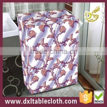 Fashion style Printed non-woven fabric pure color waterproof sunproof washing machine dust cover