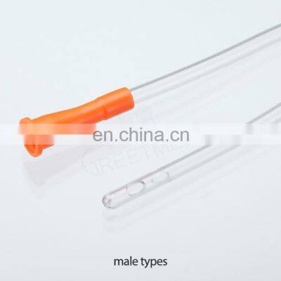 Disposable Medical Male Size 14 x 1000 Pieces Hydrophilic Sterile Urinary Pvc Nelaton Catheter photo-3