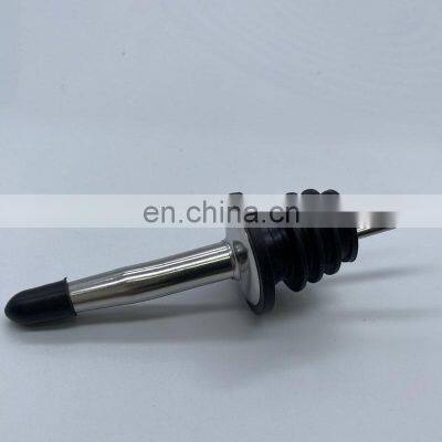 Best Wholesale Supplies Silicone Custom Bottle Stopper Stainless Steel Wine Pourer photo-4