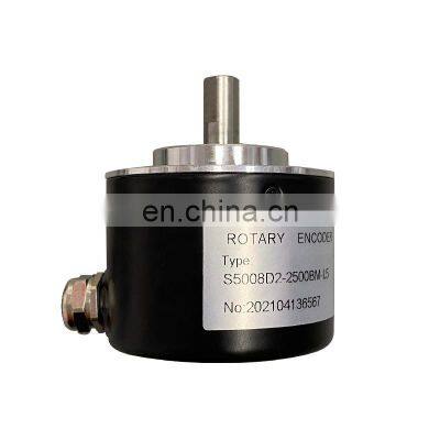 S38 Series Solid Shaft DC 24V Incremental Rotary Encoder 1000 Ppr Optical Rotary Encoder photo-5