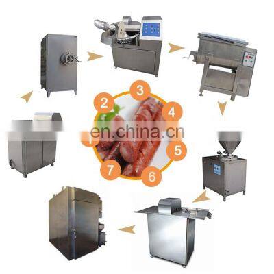 frankfurter sausage Making Machine Salami production line sausage production line