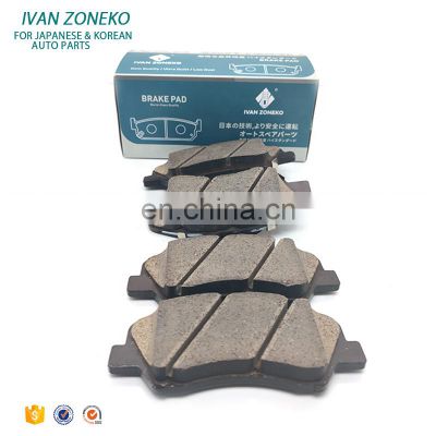 Ivan Zoneko OEM Quality Semi Metallic Ceramic Auto Car Brake Pads For Toyota Lexus Nissan Mitsubishi Honda Suzuki