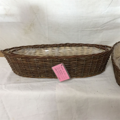 Customizable High Quality Large Size Willow Basket For Storage