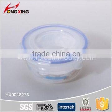 Circular microwave fresh-keeping box Edible tableware plastic