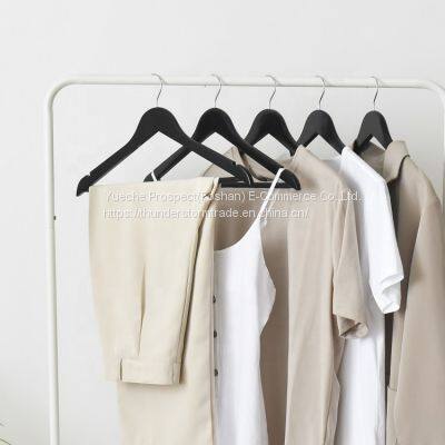 Natural Wholesale Wooden Hangers Clothes Hanger for Suit photo-2