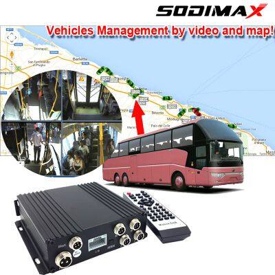 3G 4CH Ahd720p Vehicle Mobile DVR Support 512 GB Card DVR Mobile 4G Options photo-4